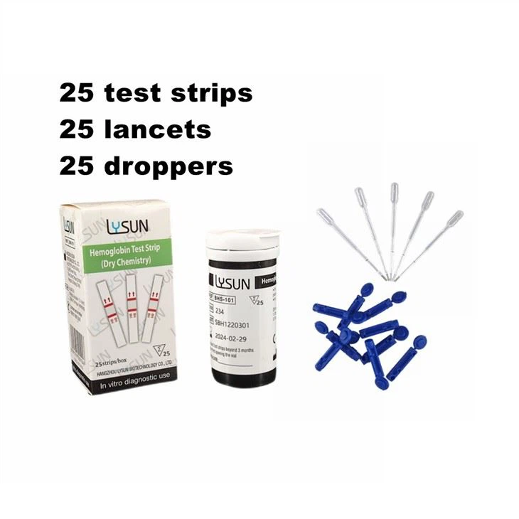 Bluetooth Connect Blood Hemoglobin Analysis Meter