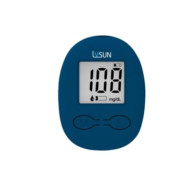 Lysun BGM-103 Meaisín Tástála Diabetics Méadar Glúcóis Fola Monatóir Siúcra Fola