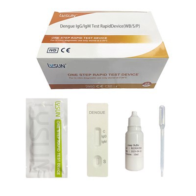 Tástáil IgG/IgM LYSUN Dengue